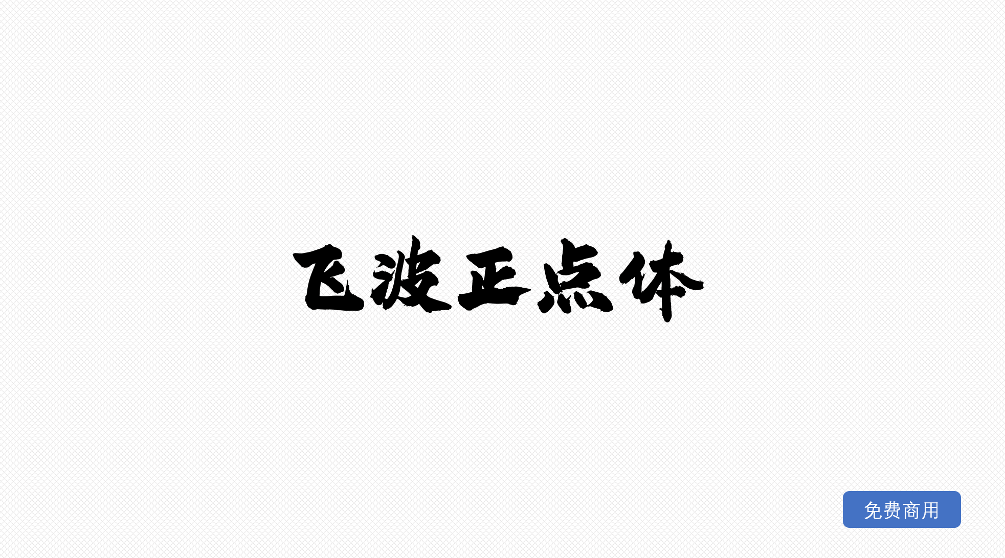 飞波正点体